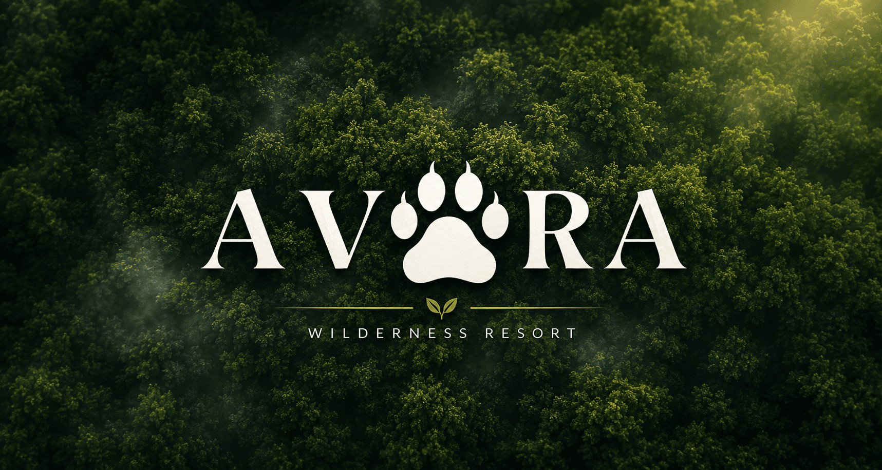 Forest canopy around Avora Wilderness Resort